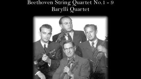 Beethoven - String Quartet No.1 - 9, Barylli Quartet