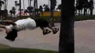 backflip off tree