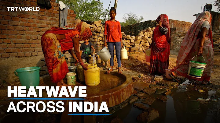 Children in India grapple with heatwave