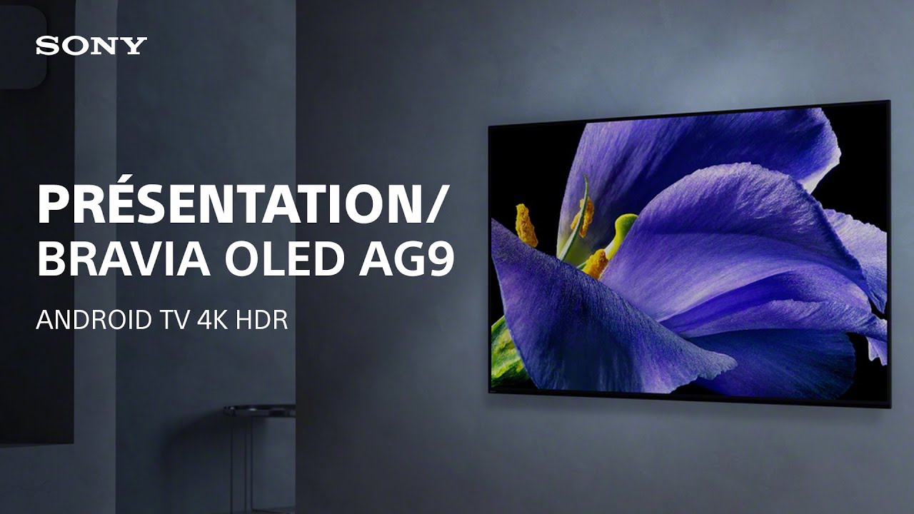 Découvrez la série TV OLED AG9 - 4K HDR - Android TV