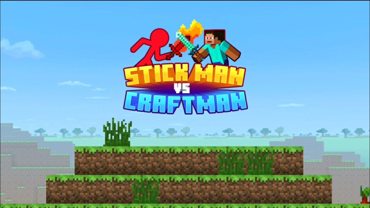 Stickman vs Craftman game #90 Level 32