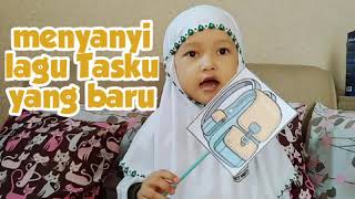 Menyanyi lagu Tasku yang baru | Sasa Naila | singing my brand new backpack