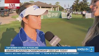 Top women golfers stop by Pearland | Aramco Houston Championship tees off today Top women golfers stop by Pearland | Aramco Houston Championship tees off today