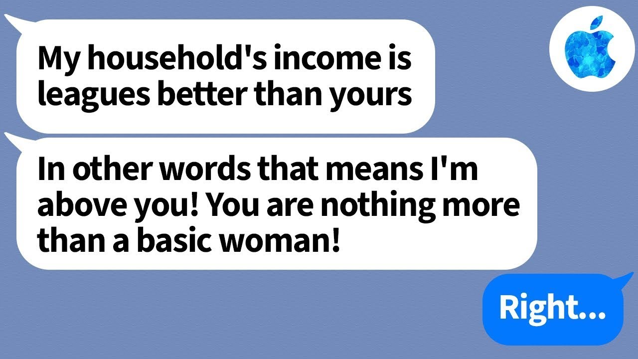 【Apple】After assuming her husband was making more money than mine