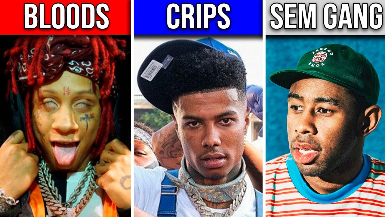 RAPPERS BLOODS VS RAPPERS CRIPS VS RAPPERS SEM GANGUE YouTube