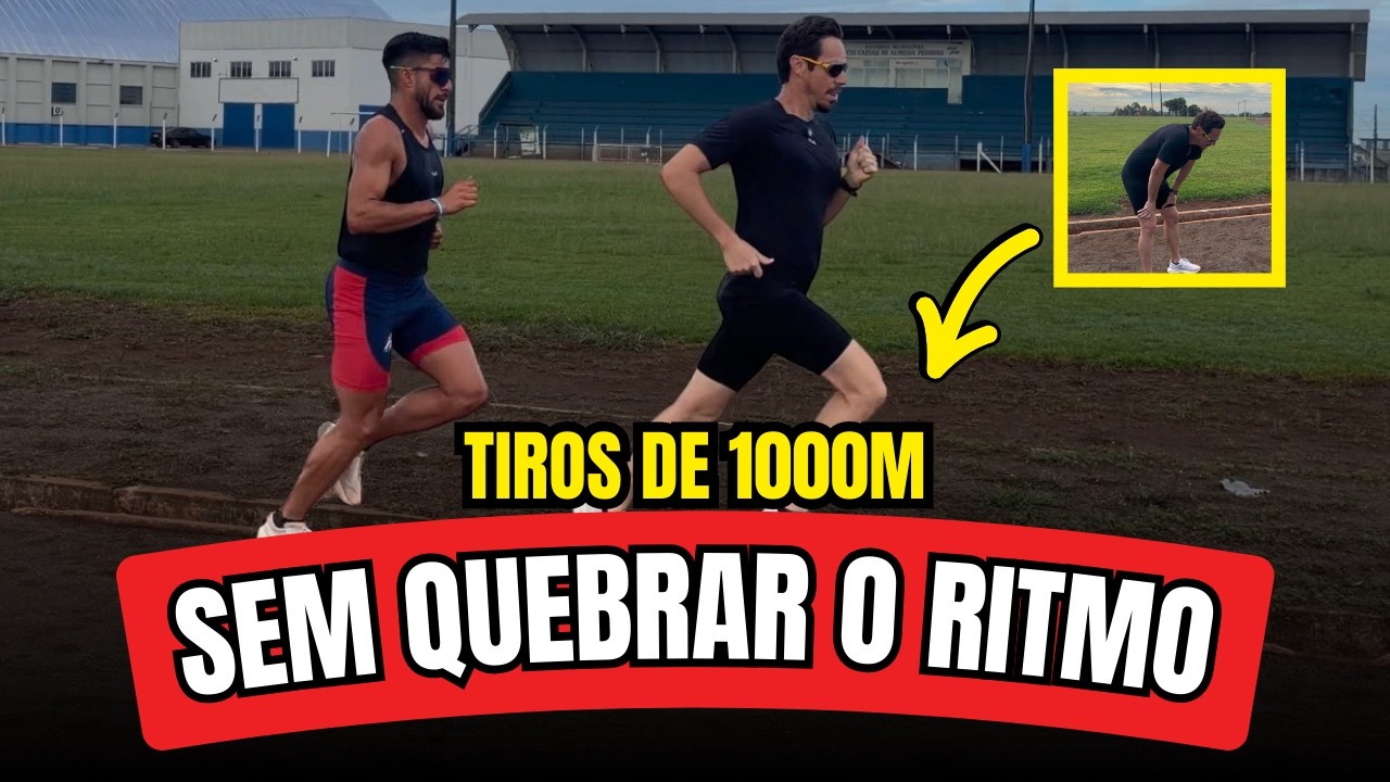 Treino de 1000m na Pista: Como Sustentar Ritmo Sem Quebrar