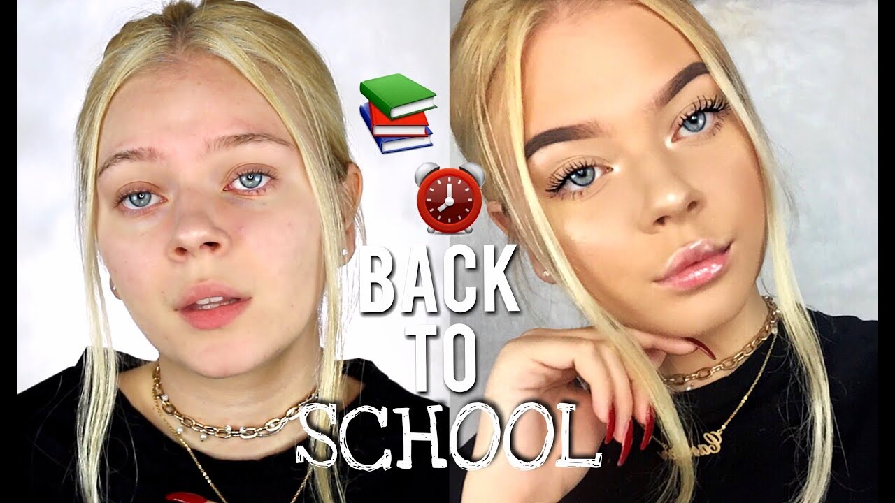 10 MINUTE BACK TO SCHOOL MAKEUP TUTORIAL 2017 YouTube