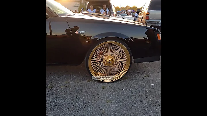 Buick grand national on 24” triple gold Daytons