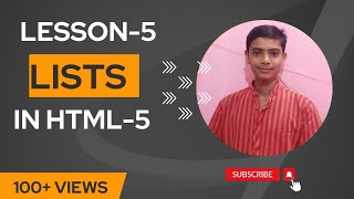 HTML Lists: Different Types and Their Features|| You need to know. | @SuryanshuSpeaks  |