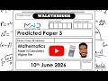 Edexcel GCSE Maths | Predicted Paper 3 | Higher Tier | June 2026 | Walkthrough | MathsWithDan