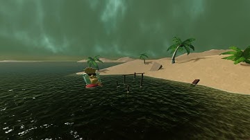 Godot water spatial shader with foam, depth, etc...