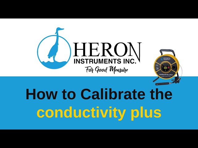 Heron conductivity plus Water Level Meters