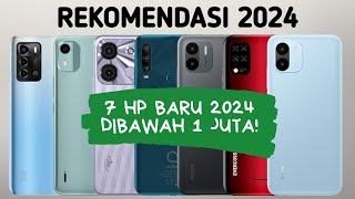 7 Rekomendasi HP Dibawah 1 Juta TERBAIK Tahun 2024