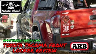 Front lockers on Tacoma's worth the hype? ARB Front Air Locker and Compressor Review!