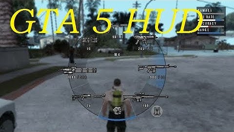 How to install GTA 5 HUD in GTA San Andreas in Hindi | GTA V HUD Next-Gen Edition for Pc