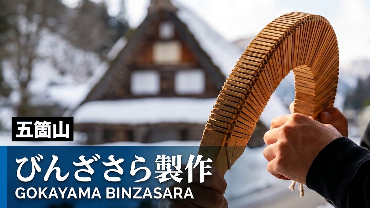 民俗楽器】ささら製作やってみた（世界遺産 五箇山/富山県） - YouTube
