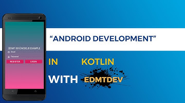 Kotlin Android Tutorial - Register and Login with NodeJS and MySQL