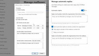 Easy365Manager - Auto-Reply