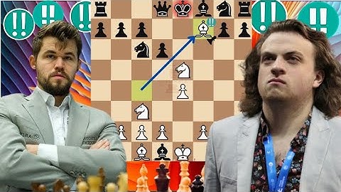 What  a crazy Chess Game : 64 | Magnus Carlsen vs Hans Niemann #chesscom #chess #chessgrandmaster
