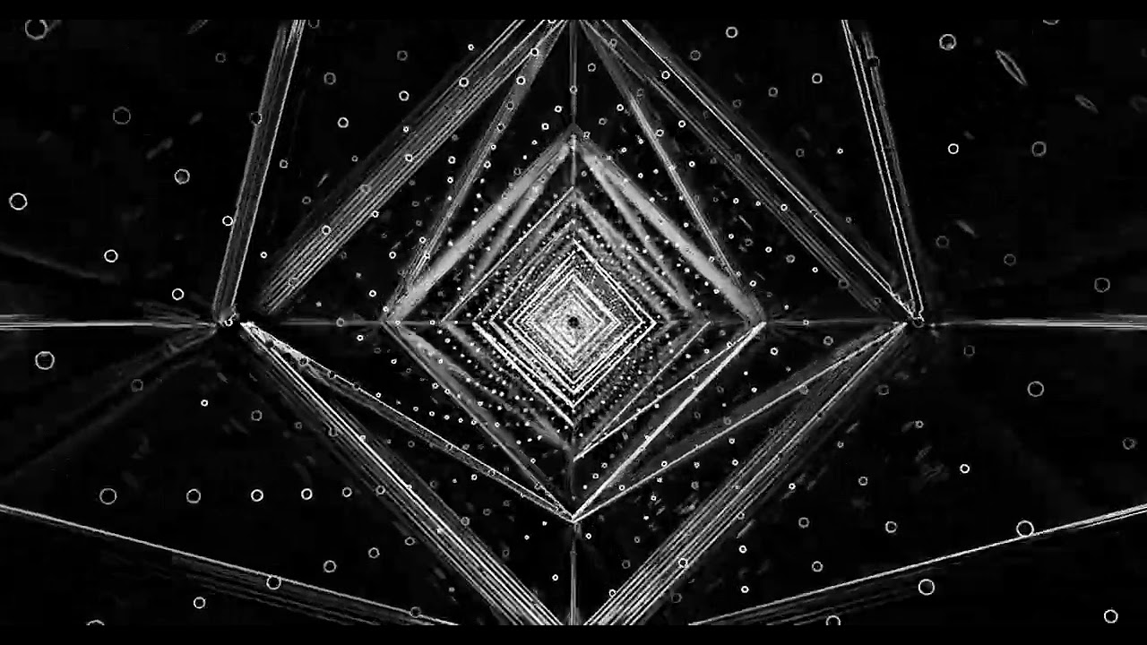 10 hours Dark Diamond Tunnel Screensaver 4K UHD 60fps Live Wallpaper