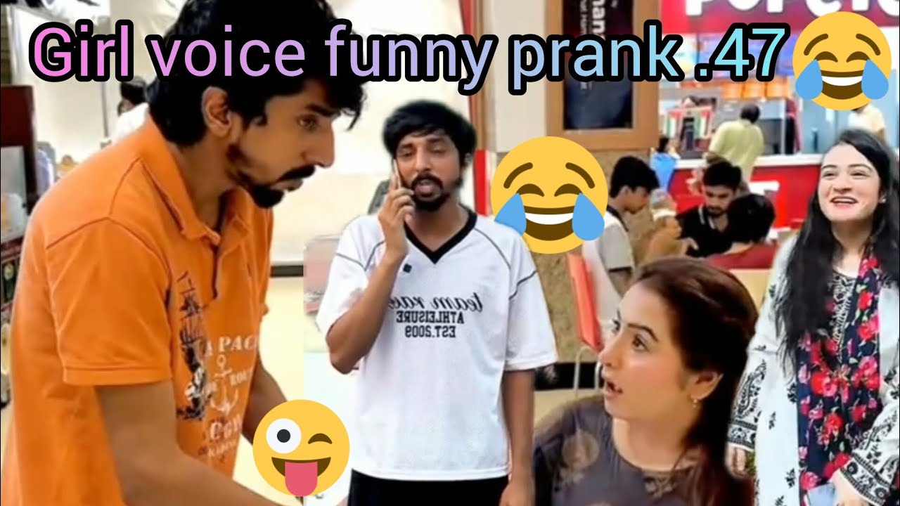 Girl voice funny prank part .47automobile 