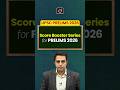 Score Booster Series for PRELIMS 2026 | Drishti IAS English | #shorts #UPSC2026 #Prelims2026