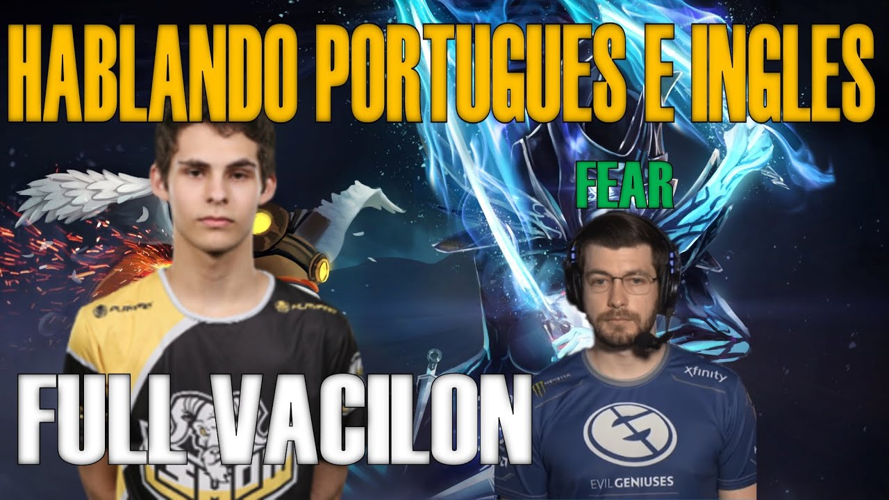 MANDY HABLANDO INGLES Y PORTUGUES CON FEAR, FULL VACILON