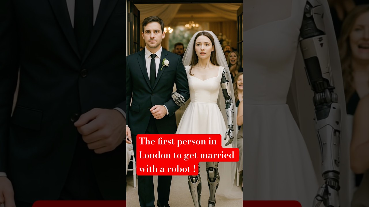 Got married with my robot assistant!!