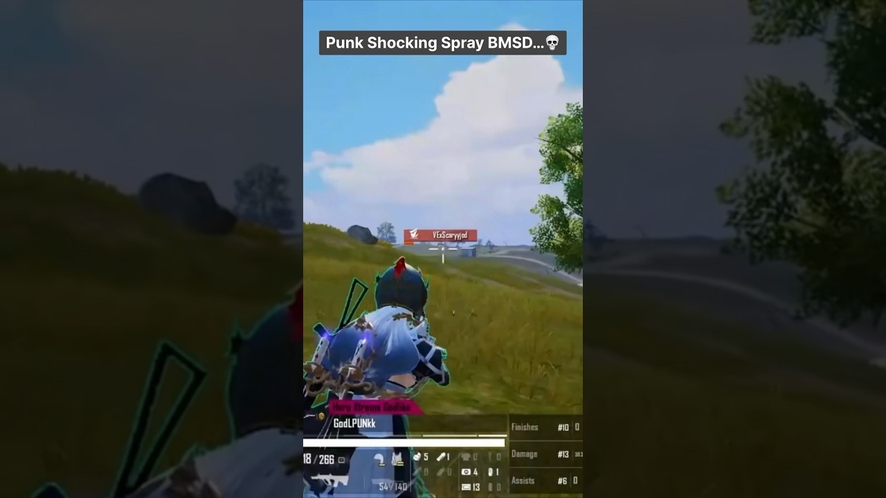 GodL Punk Shocking Spray in BMSD…💀🔥 