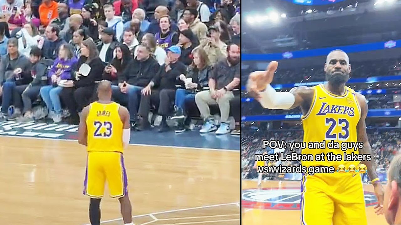 LeBron James Stops During NBA Game To Ask Fans To Take Off Hoodies Then ...