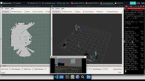 SLAM and object recognition to create a 3D semantic map