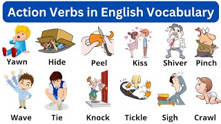 Actions Verbs I Daily Use English Vocabulary | Body Movement | English Practice