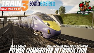 Train Sim World 3|Power Changeover Introduction IN 4K 60FPS