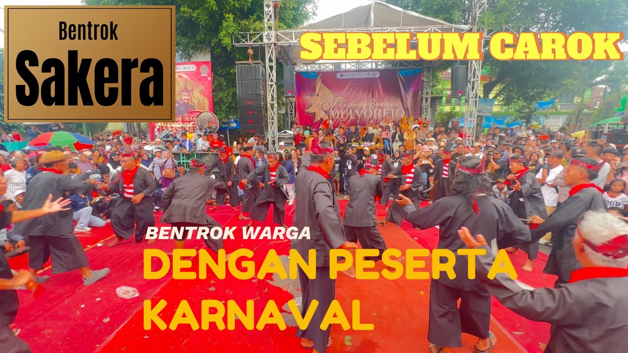Tragedi Bentrok Sakera Peserta Karnaval Mulyorejo Sukun Kota Malang 2025