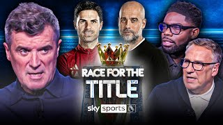 "Arsenal are up against the greatest team we've ever seen!" | Keane, Merson, Micah on the title race