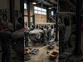 Abandoned G-Wagon Rebuild Begins 🚙🔥 Part 1 #automobile #shorts