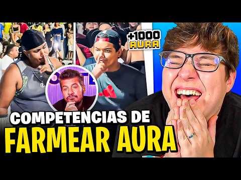 REACTING to AURA FARMING BATTLES 😎