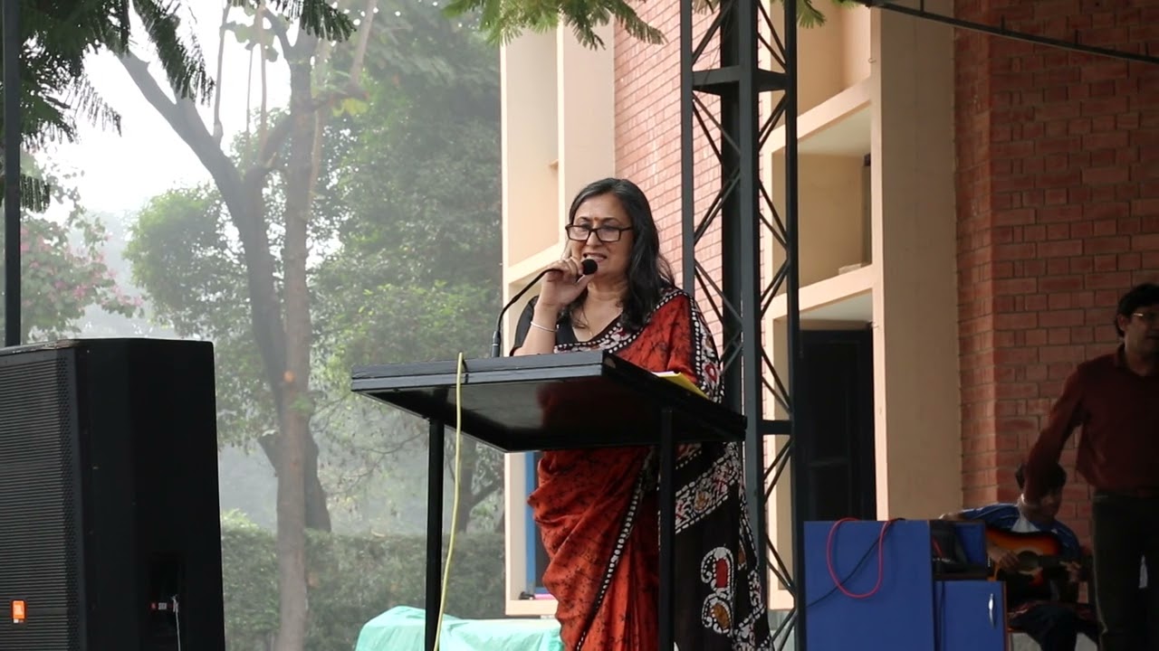 Saupins' 32 faculty celebrating Children's Day.