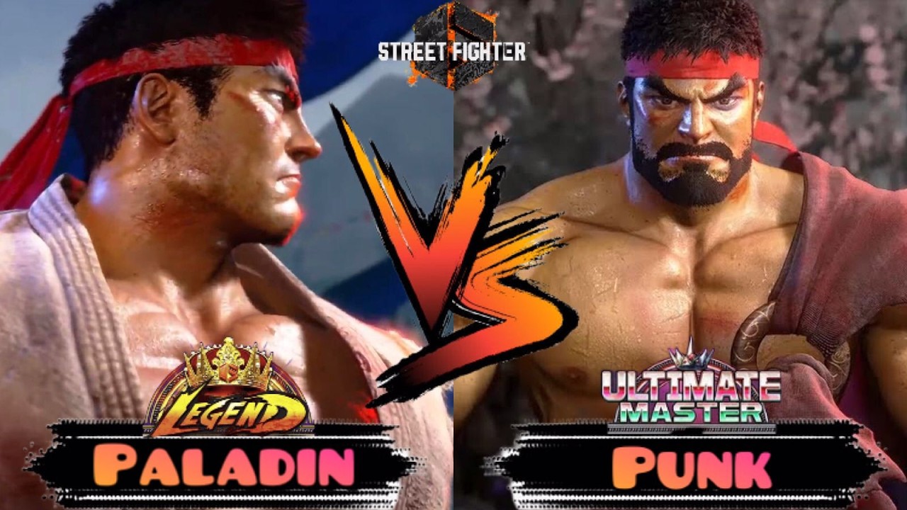 [SF6] Punk(Ryu) vs Paladin(Ryu) High Level [Street Fighter 6]