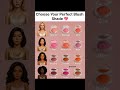 Perfect Blush Shades for Every Skin Tone 💖#BlushGuide #MakeupTips #BeautyHacks