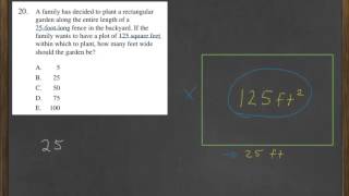 HiSET Math Free Practice Test 2 #20
