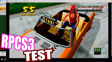 Crazy Taxi  Sony PlayStation 3 - RPCS3 Emulator  {OpenGL} Test: Ingame