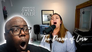 Celine Dion - The Power of Love (Cover) | Jennifer Owens | REACTION