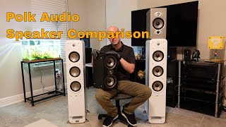 Polk Speaker Roundup - Signature Series vs Elite vs Rti vs Monitors Home