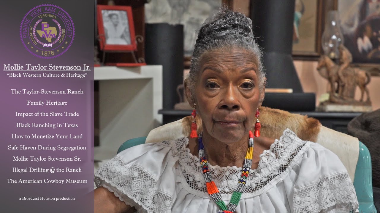 Mollie Taylor Stevenson Jr, Black Western Culture & Heritage, Virtual Ag Science Conservation Camp