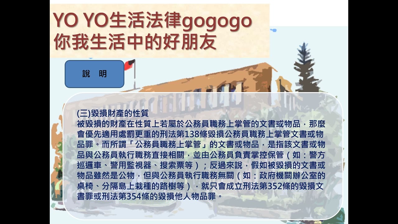 「損人不利己」—淺談毀損罪 縮圖