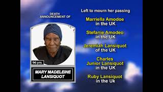 Mary Madeleine Lansiquot long