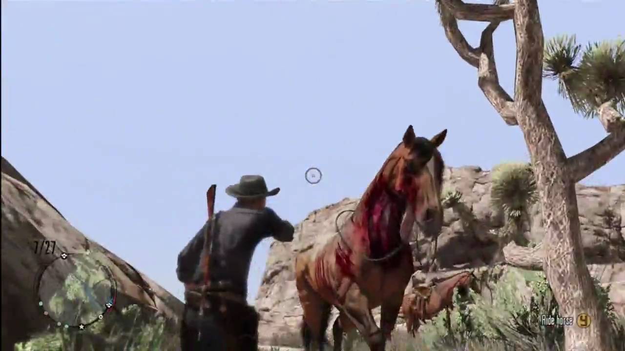 [RDR] Red Dead Redemption Zombie Horse Mount !! YouTube