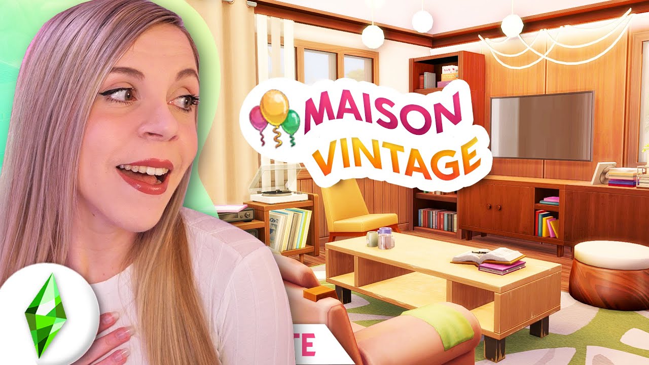 Je crée une maison avec le N0UVEAU KIT Fête Parfaite ! 🎈 - SIMS 4