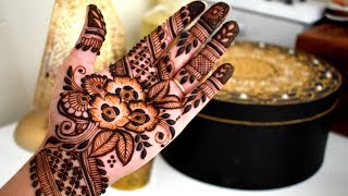 Full Hand henna mehndi design for Eid 2017 | step by step tutorial